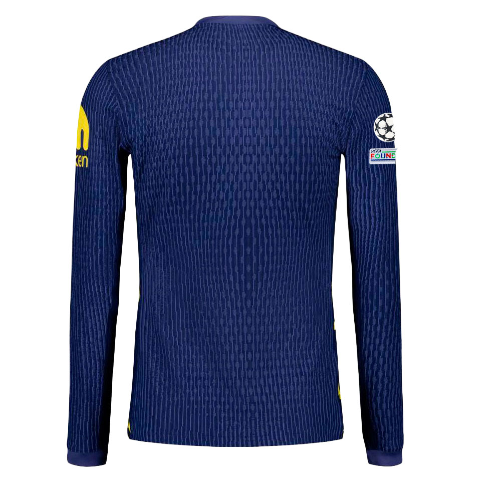 Men's Away Player Edition Long Sleeve 25/26 Jersey image number null